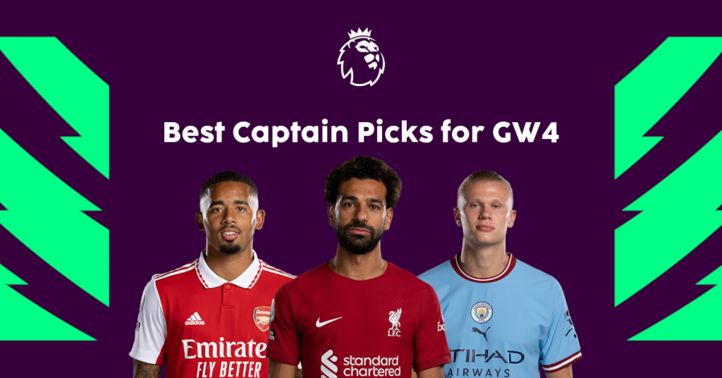 Fpl Best Captain Picks For Gameweek 4