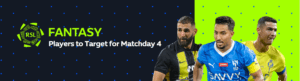 RSL Fantasy: Players to Target for Matchday 4